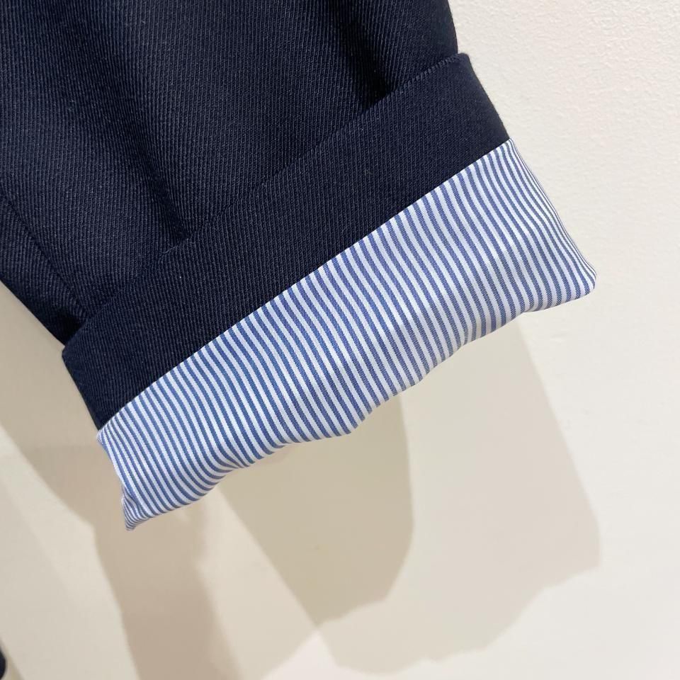 Sheth - 23STRダブルブレスト6つ金釦 紺ブレザー(2301JK255001)