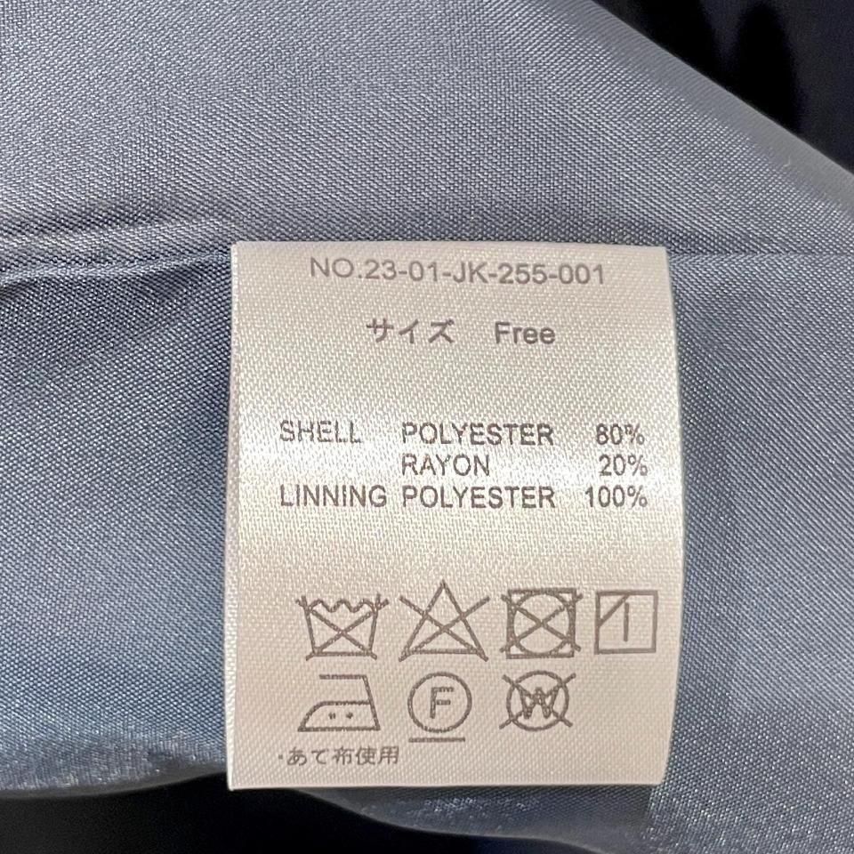 Sheth - 23STRダブルブレスト6つ金釦 紺ブレザー(2301JK255001)