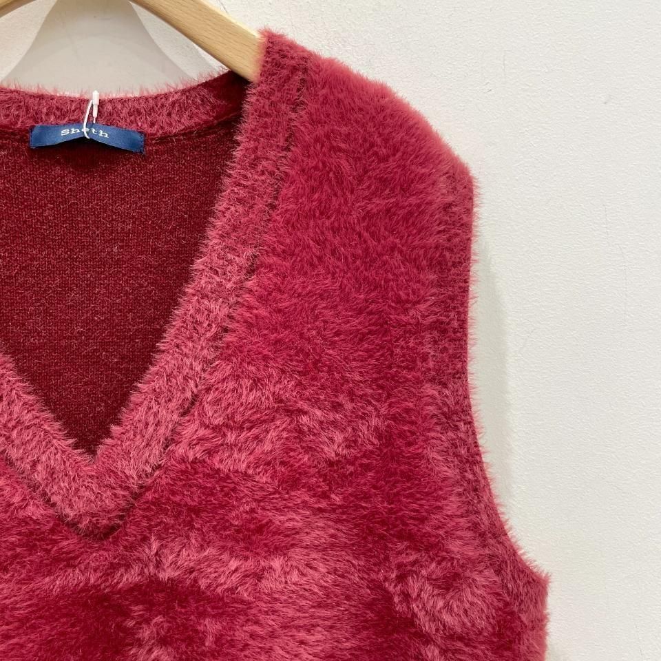 Sheth - シャギーベスト(2502KN255002)