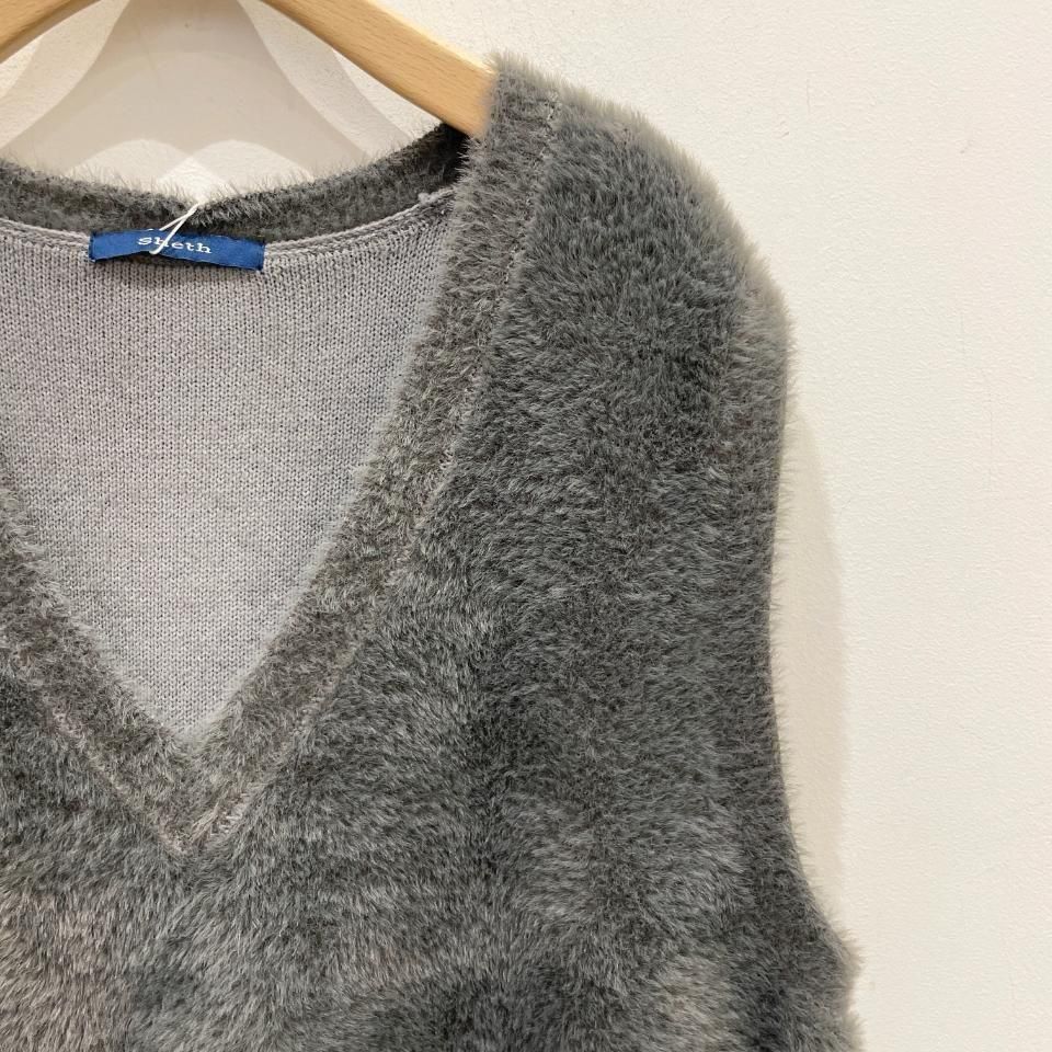 Sheth - シャギーベスト(2502KN255002)