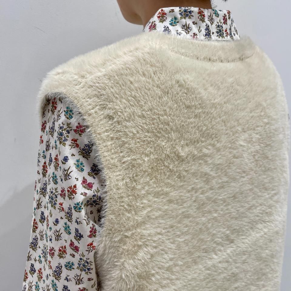 Sheth - シャギーベスト(2502KN255002)