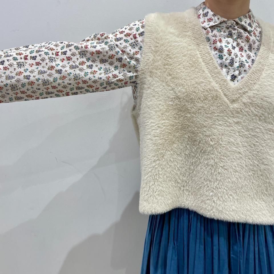 Sheth - シャギーベスト(2502KN255002)