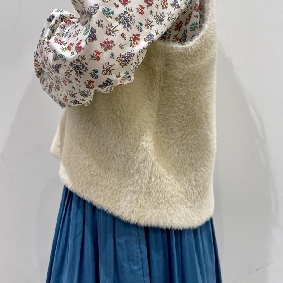 Sheth - シャギーベスト(2502KN255002)