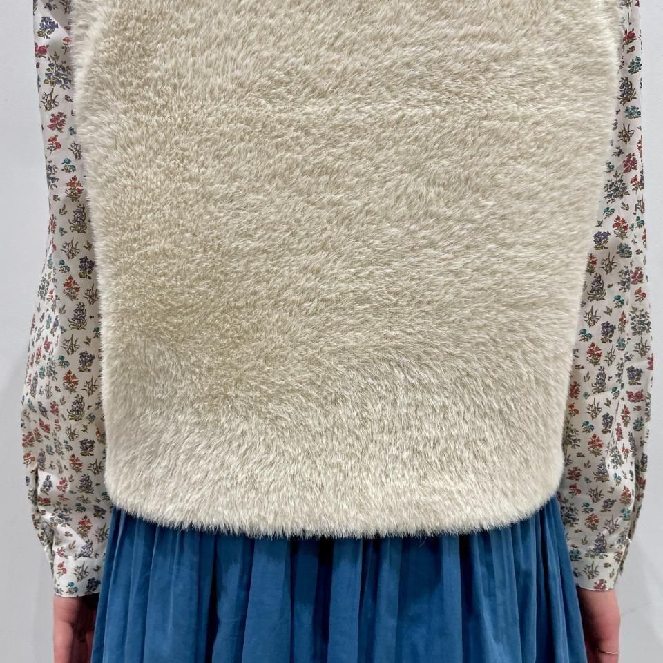 Sheth - シャギーベスト(2502KN255002)