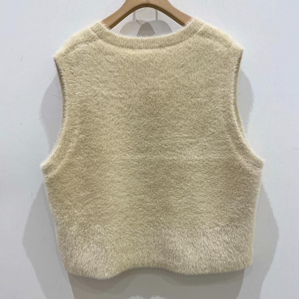 Sheth - シャギーベスト(2502KN255002)