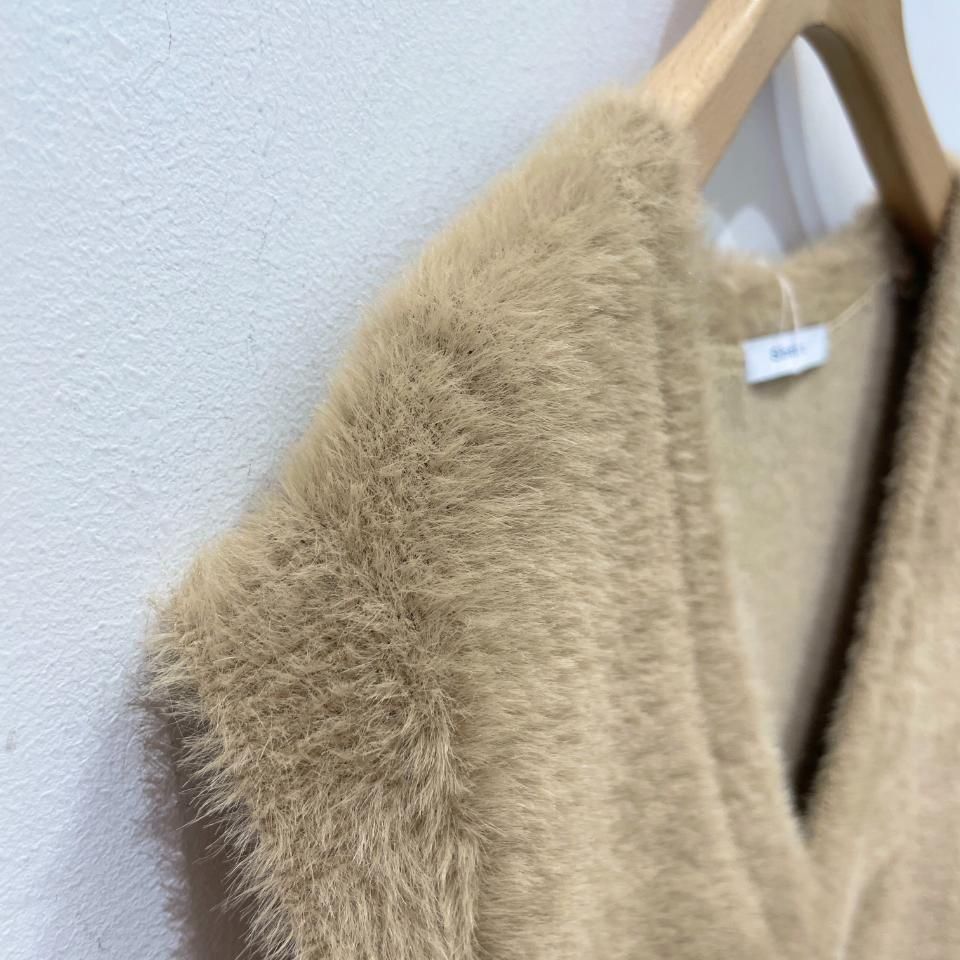 Sheth - シャギーベスト(2502KN255002)