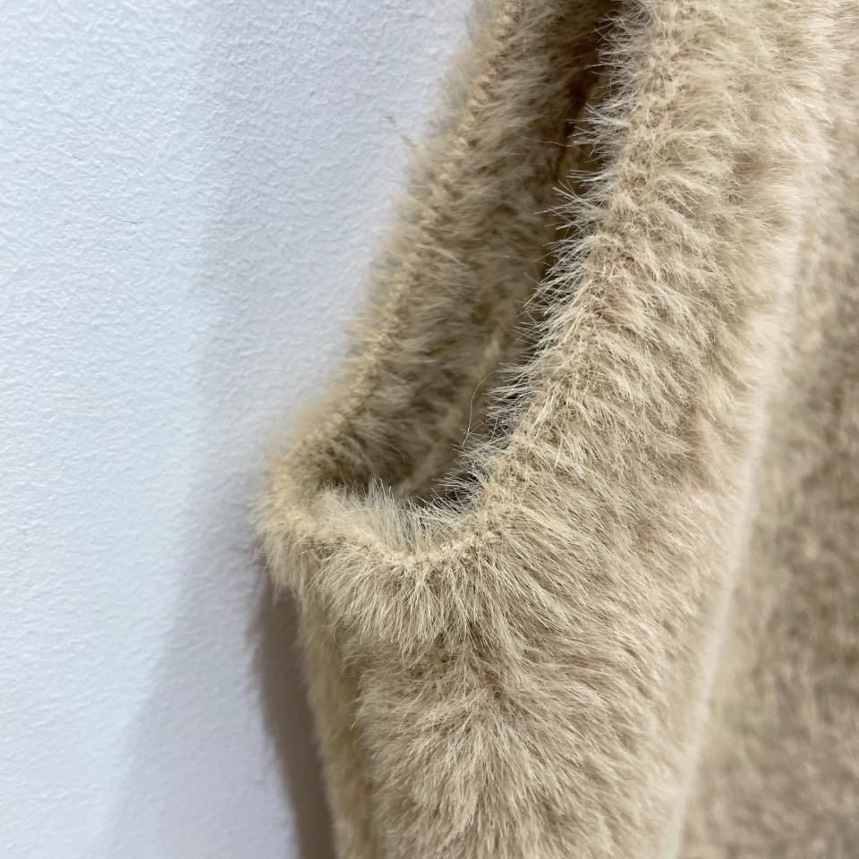 Sheth - シャギーベスト(2502KN255002)