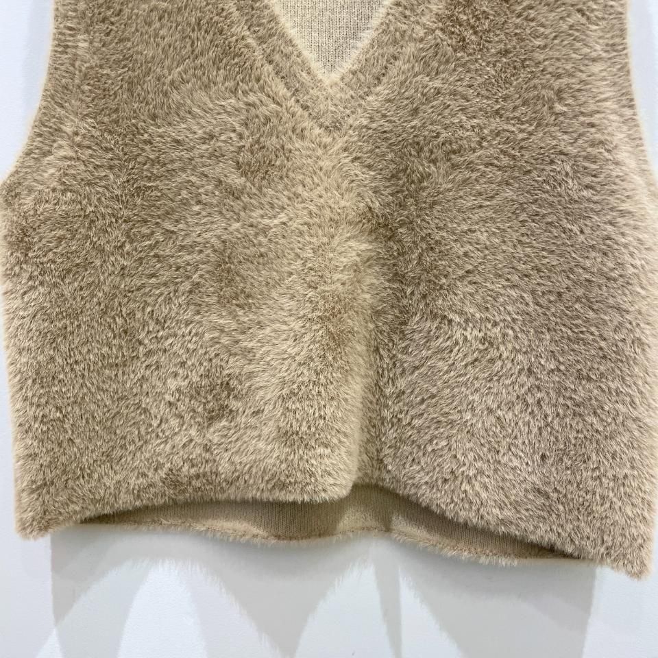 Sheth - シャギーベスト(2502KN255002)