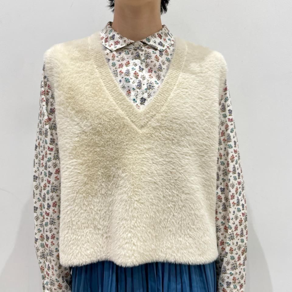 Sheth - シャギーベスト(2502KN255002)