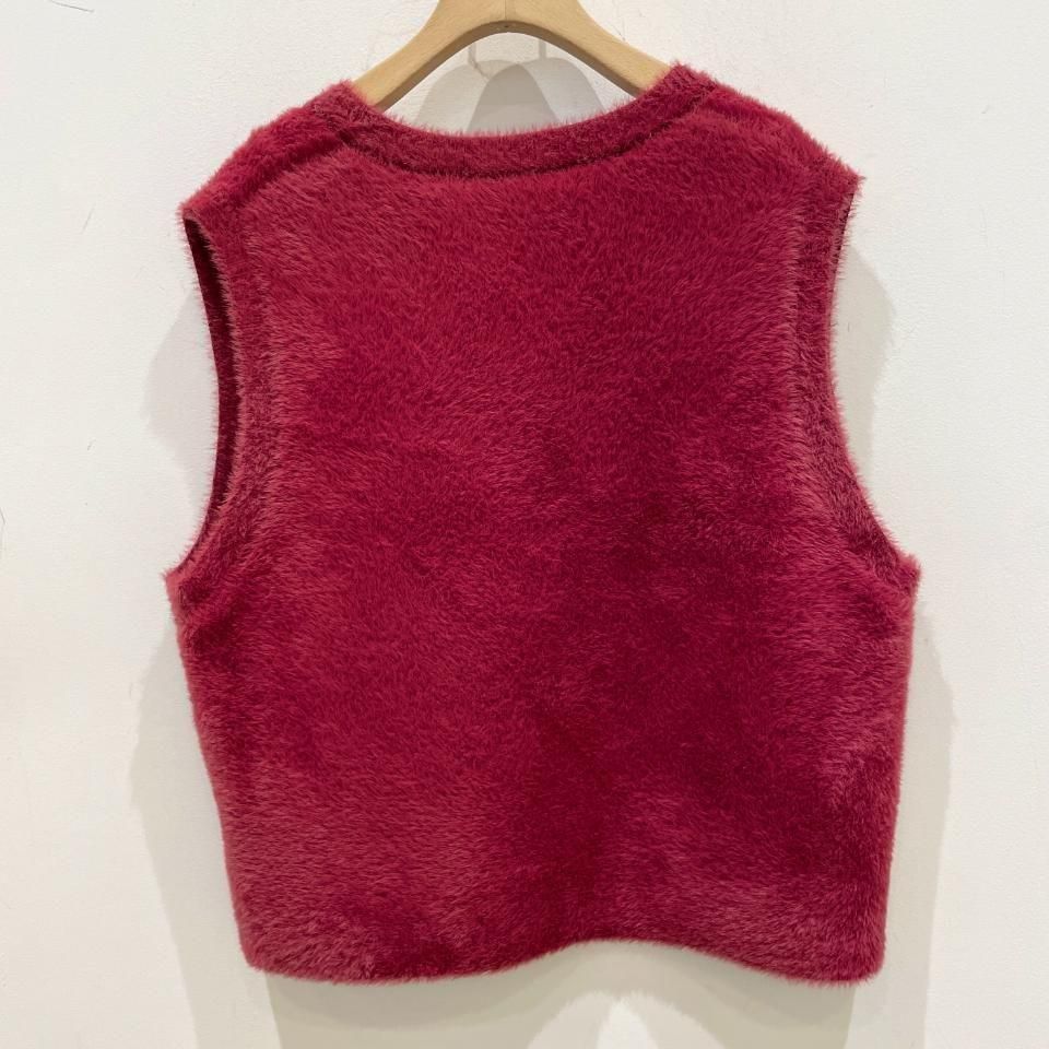 Sheth - シャギーベスト(2502KN255002)