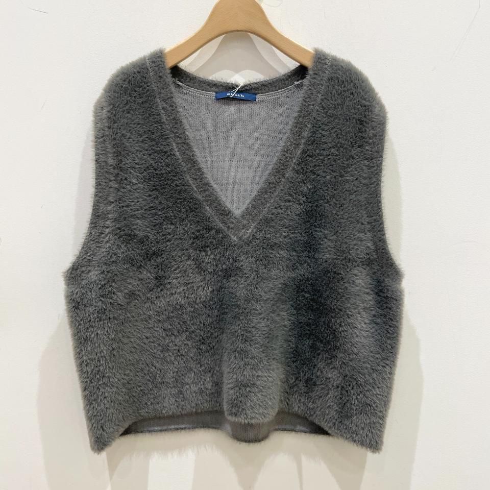 Sheth - シャギーベスト(2502KN255002)