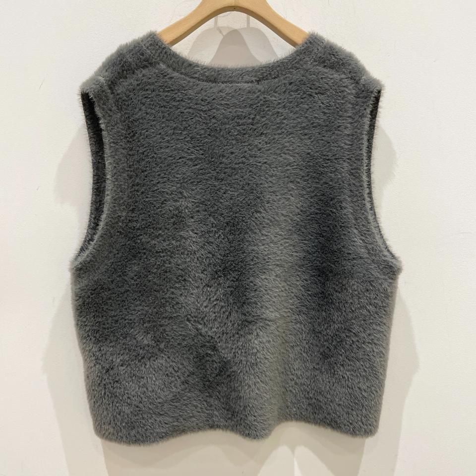 Sheth - シャギーベスト(2502KN255002)