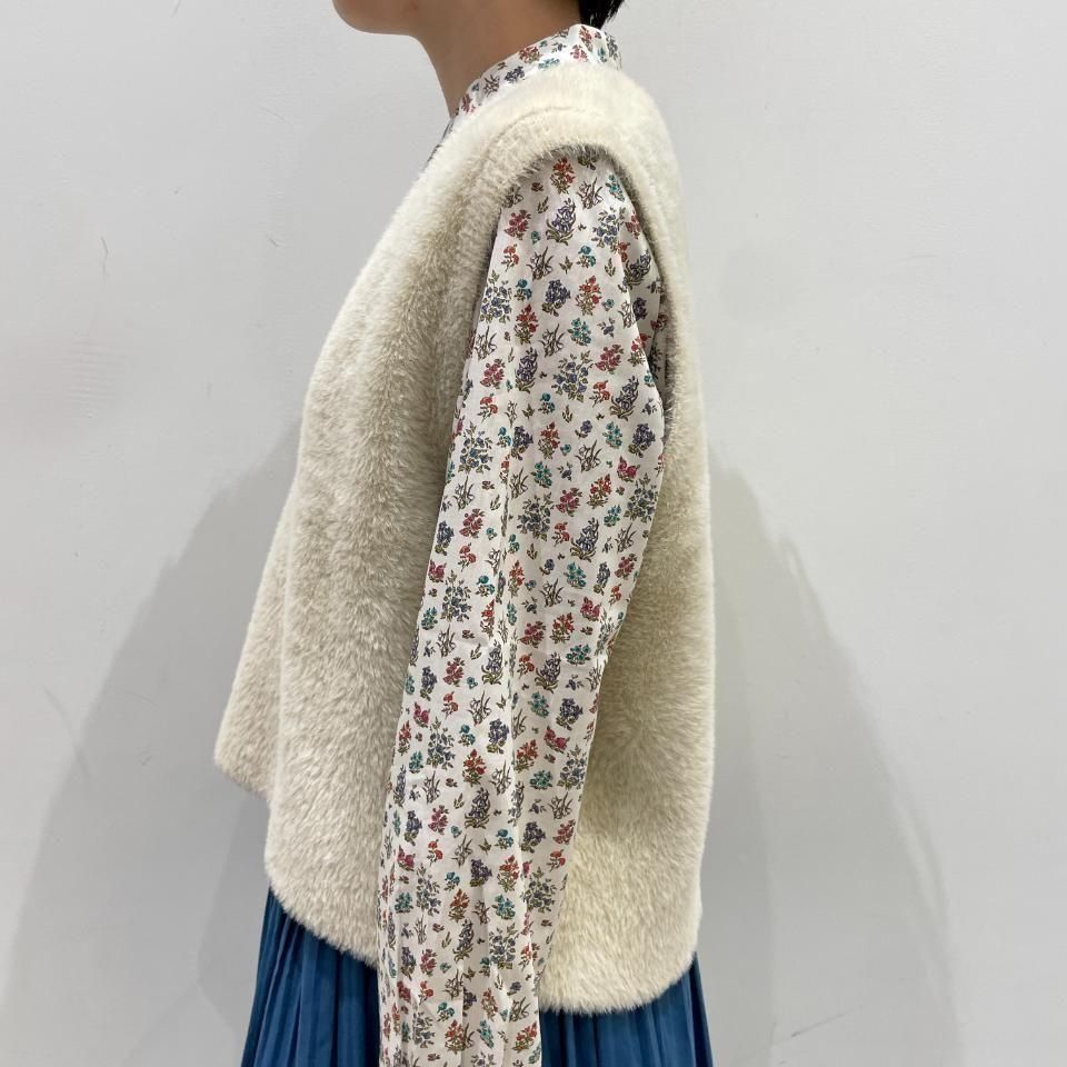 Sheth - シャギーベスト(2502KN255002)