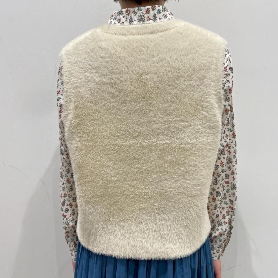 Sheth - シャギーベスト(2502KN255002)