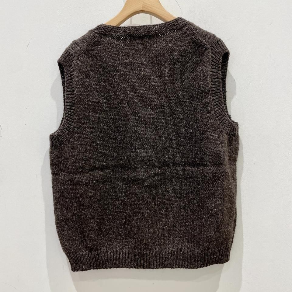 estelle - 花刺繍 前開きベスト（IW2531807） - Sheth Online Store