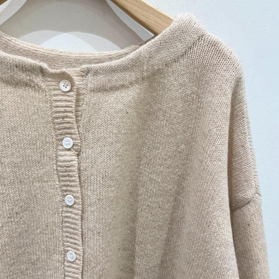 Vent d'ouest - ウールランダム ラメカーディガン（VE34528) - Sheth