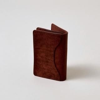プエブロ　コンビカラー名刺入れ / ブリックレッドの商品画像
