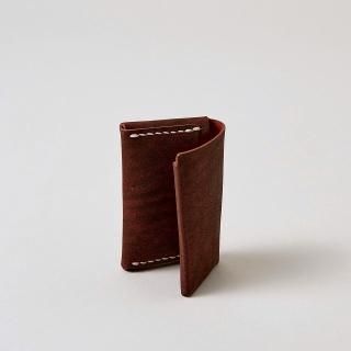 ムラ染め　折紙名刺入れ / レッドの商品画像