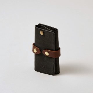 プエブロ　カードポケット付きスマートキーケース / ブラックの商品画像