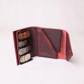 ハバナ　コインウォレット3 / ムラ染めレッドの商品画像