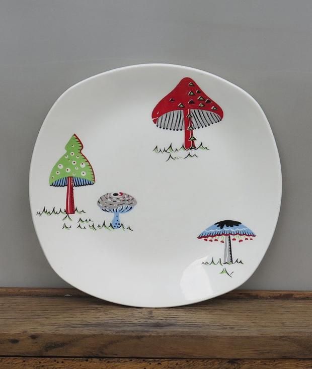 Midwinter ミッドウィンターToadstools 毒キノコプレート