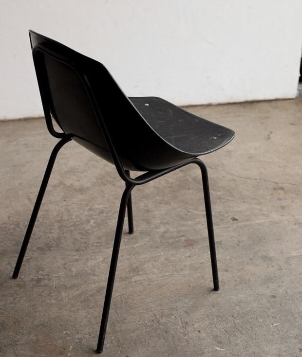 Pierre Guariche / Chaises Coquillage[LY] - Antiques & Repair eel