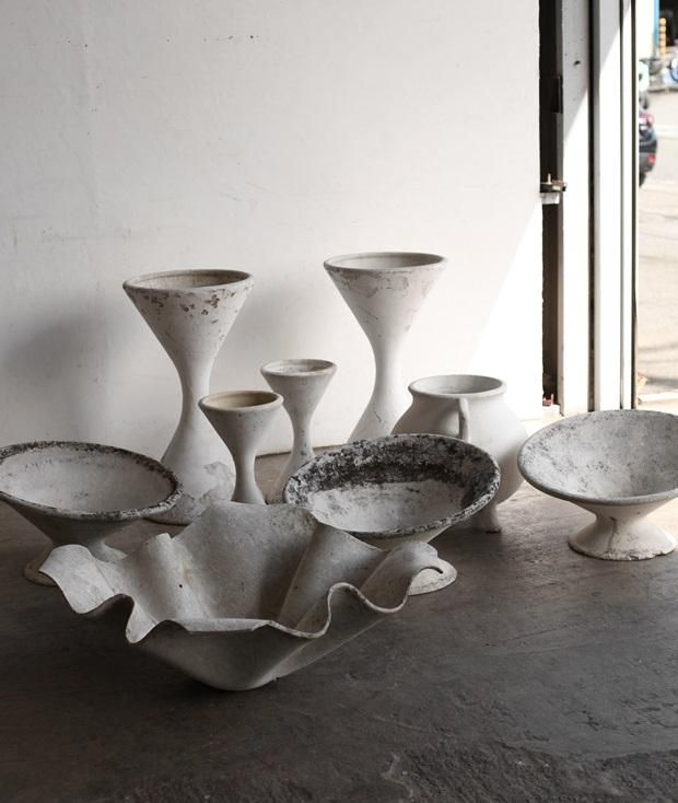 フランス アンティーク Willy Guhl Planter Pot プランター