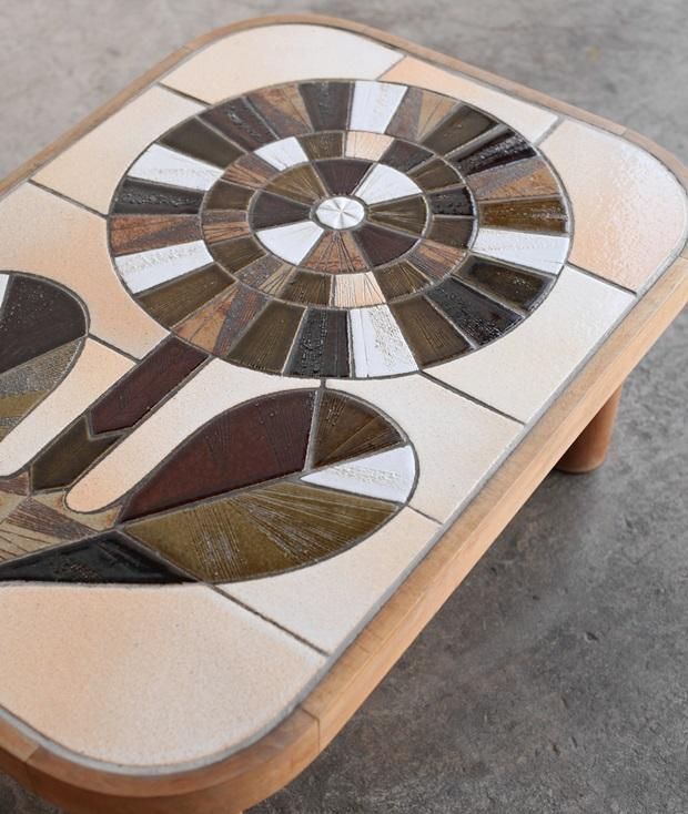 coffee table / Roger Capron[DY] - Antiques & Repair eel