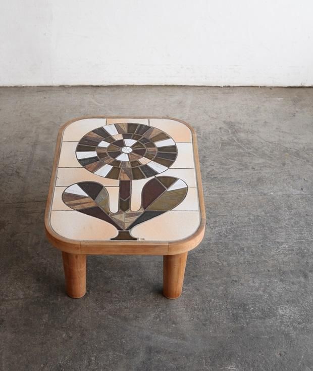 coffee table / Roger Capron[DY] - Antiques & Repair eel