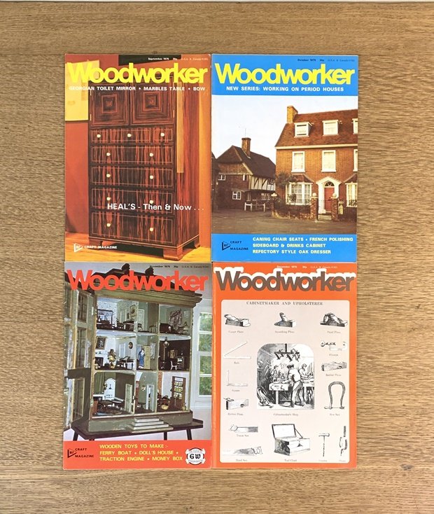 Old Book　Woodworker magazine 