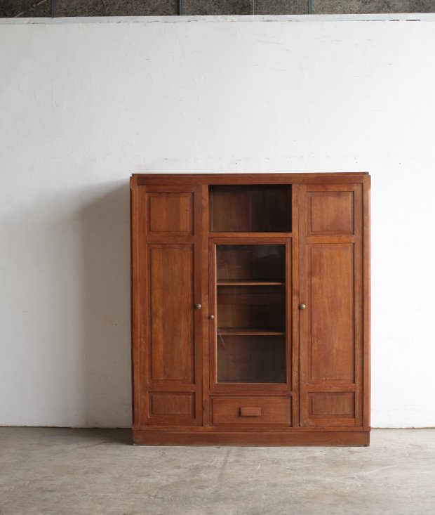 solid oak cabinet[AY]