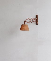 wood scissor lamp[DY]