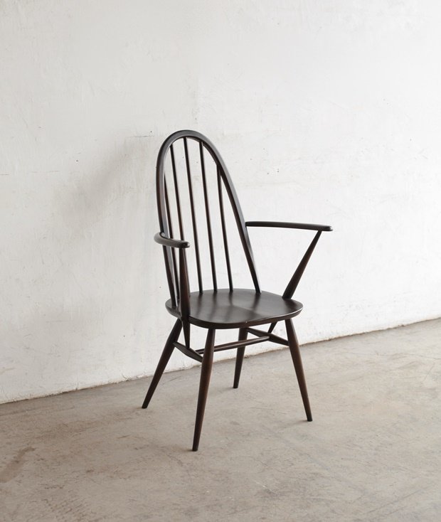 ERCOL quaker arm chair (dark)[AY]