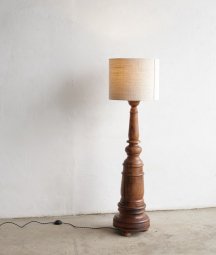 solid elm floor lamp[DY]