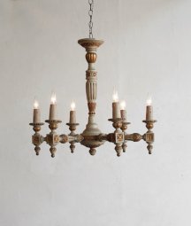 wood chandelier[AY]