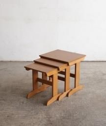 Nest Table ネストテーブル - Antiques & Repair eel Nest Table ネストテーブル - Antiques & Repair eel