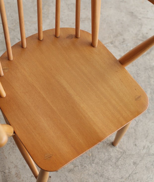 ERCOL 6back arm chair(straight seat)[AY]