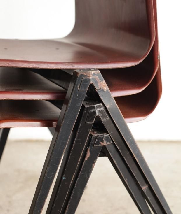 椅子 Galvanitas chair S22 brown&black 椅子 Galvanitas chair S22 brown&black S16 Chair Ocher Brown