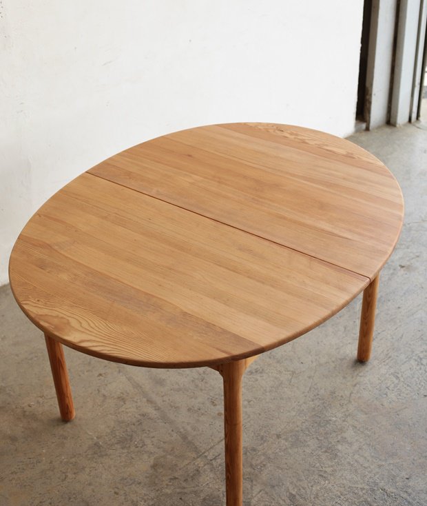 solid pine extension table[AY]