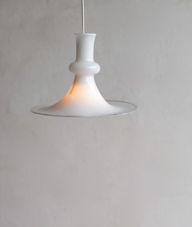 HOLME GAARD ホワイトガラスランプ HOLME GAARD ホワイトガラスランプ HOLMEGAARD / ホルムガード ガラス