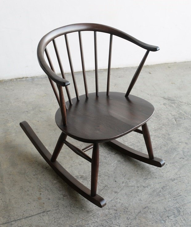 ERCOL smoker's rocking chair - Antiques & Repair eel