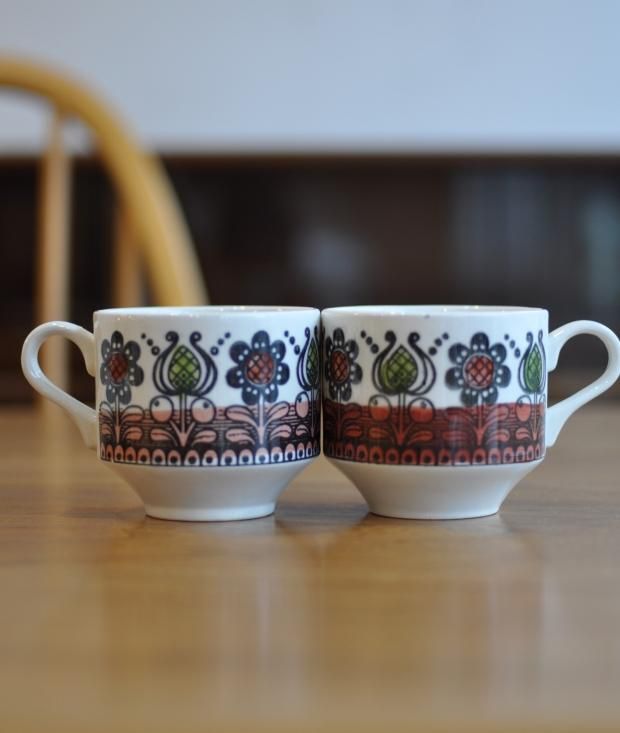 BROADHURST / cup & saucer [DY] - Antiques & Repair eel