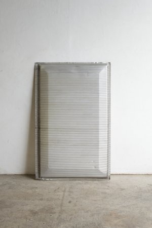 Aluminum facade panel  / Jean Prouve
