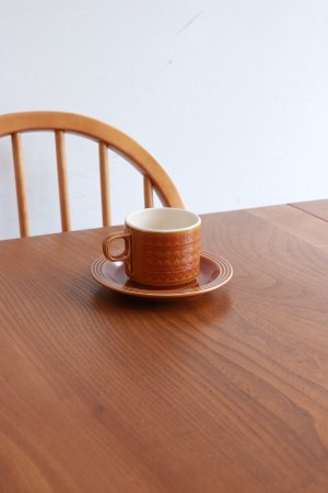 Hornsea Saffron /  cup & saucer   [DY]