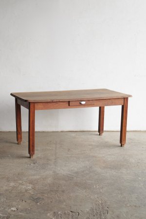 Solid oak table[LY]