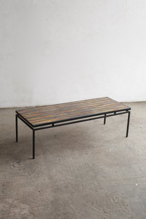 Tile top table / Juliette Belarti