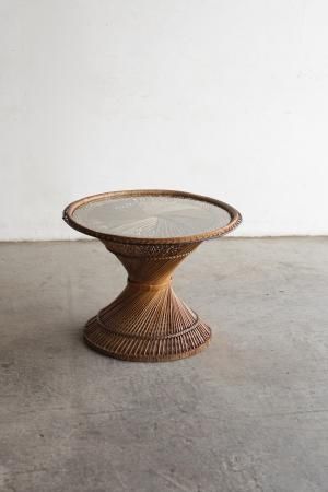 Rattan coffee table[AY]