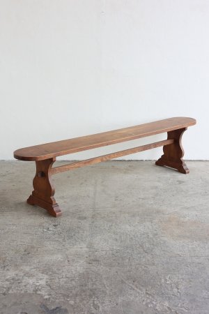 Solid elm bench[LY]