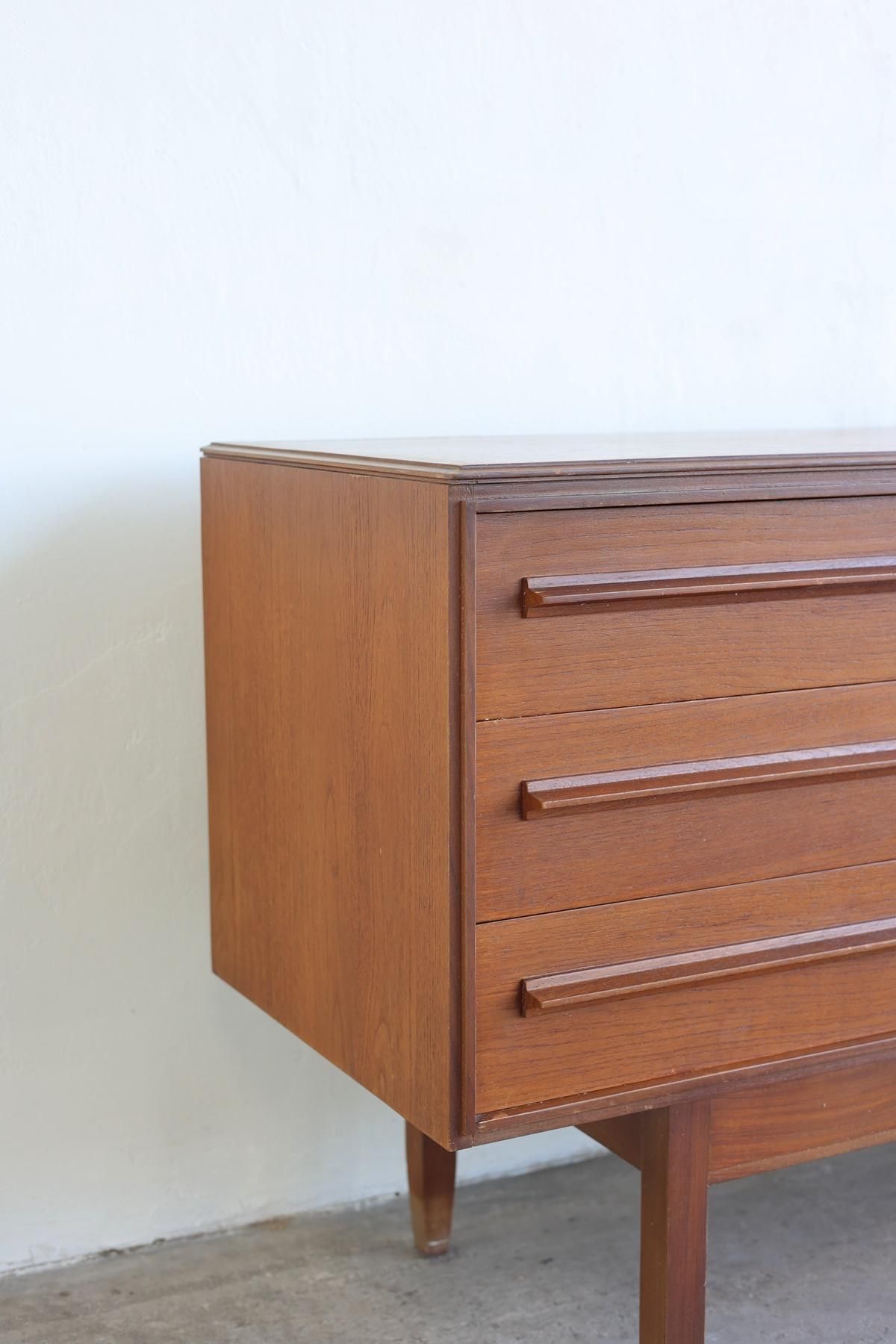0125d アンティークポートレート Sideboard with Tambour doors by Aksel Kjersgaard | phono