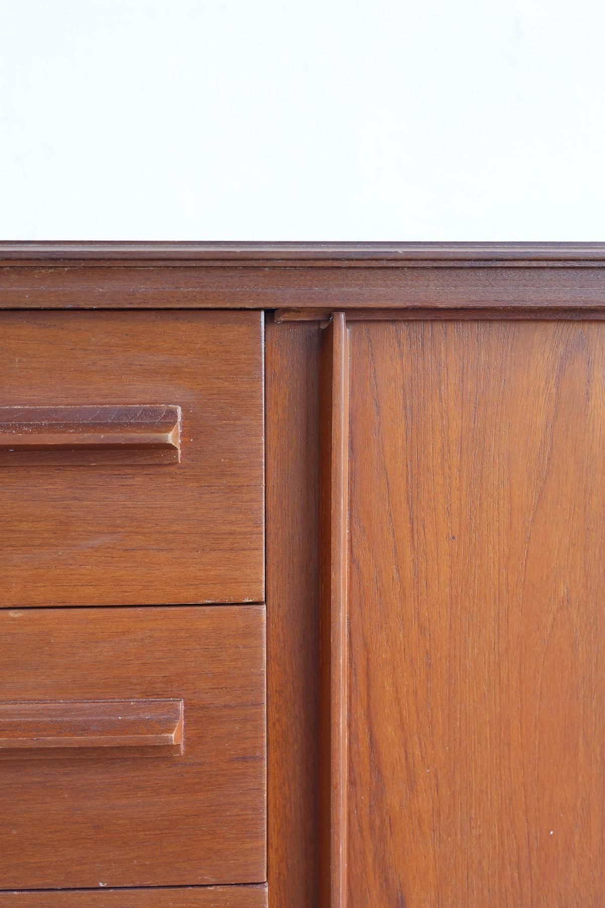 0125d アンティークポートレート Sideboard with Tambour doors by Aksel Kjersgaard | phono